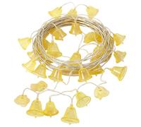 Genérico Christmas Tree Lights, 16Ft Waterproof Fairy String with 50 Warm LED Bulbs for Indoor and Outdoor Holiday Decor, Garden, Yard, Patio, Porch, Pathway, Party, Living Room, Office