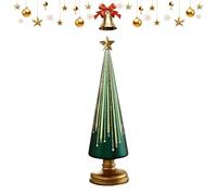 Genérico Christmas Tree Table Centerpieces, Light Up Holiday Ornament, Tabletop Festive Display, 2.76 x 5.91 Inches, Eye Catching Seasonal Decor for Bedroom, Fireplace, Bookshelf, Hotel, Party Setup