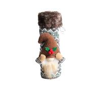 Generico Christmas Wine Bag Set, Decorative Wine Bottle Cover, Christmas-Themed Bottle Cover, Holiday Bottle Wrap, Christmas Wine Bottle Topper, Festive Bottle Accessories, Wine Cover, Verde,