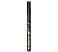 Genérico Chrome Marker Pen - 4 Colors High Shine Paint Set, DIY Craft Detail System | Gold Silver Bronze Reflective Finish Tool Set, Smooth Coating Solution For Metal Mirror Wood Rock Leather Jewelry