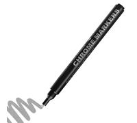 Genérico Chrome Pen - 4 Piece High Gloss Fine Tip Waterproof Liquid Chrome Marker DIY Paint Pens For Jewelry Metal Mirror Wood Rock Leather Model Craft Painting