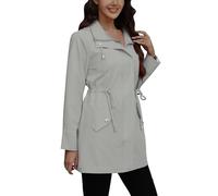 Genérico Chubasquero Mujer Running,Chaqueta Cortavientos con Capucha Y Corte Entallado para Mujer Ideal para Exteriores Ciclismo Gimnasio Uso Diario Abrigo Informal De OtoñO E Invierno con Bolsillos