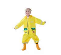 Genérico Chubasquero NiñO Chaqueta,Lluvia para NiñOs con DiseñO De Dibujos Animados Lindo Y Reflectante para Que Los NiñOs PequeñOs Y Los NiñOs Jueguen Al Aire Libre