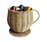 Genérico Cialde Per Caffè - Stazione Di Stoccaggio A Forma Di, Organizer In Tessuto Di Grande Capacità, Elegante Portacapsule Da Appoggio | Bancone Cucina Casa Soggiorno Per Bancone Cucina Casa Sog