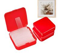 Genérico Cinta Adhesiva de Montaje - 3 Cajas De Tiras Adhesivas Fuertes,Adhesivo De Doble Cara,Para Papel Azulejo Vidrio Muebles Tablón de Anuncios Póster Manualidades Scrapbooking