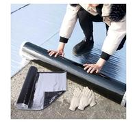 Genérico Cinta autoadhesiva Impermeable de Alta Resistencia - Sellador de Membrana asfáltica y Papel de Aluminio para Reparaciones de techos, Ventanas y entradas de vehículos - Fácil de Usar, 80 cm x
