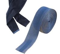Genérico Cinta De Planchado - Dobladillo Autoadhesivo | Cintas Para Prendas | Adhesivos Universales Perneras De Pantalón, Sin Corte Necesario, Red Fusible Poliéster Alta Densidad Para Bermudas