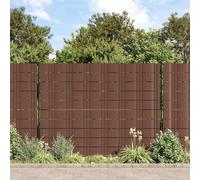 Genérico Cinta de Privacidad para Cerca Marrón,Bricolaje,Vallas de jardín,Paneles de Vallas,260 x 19 cm-42032628