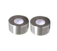 Genérico Cinta de silicona autofundible, sellado resistente a la intemperie for reparación tuberías, vendaje/fijación herramientas(Grey 25mmx15mx2pc)