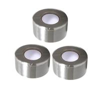 Genérico Cinta de silicona autofundible, sellado resistente a la intemperie for reparación tuberías, vendaje/fijación herramientas(Grey 25mmx15mx3pc)