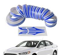 Genérico Cinta Decorativa Coche 32ft, Adhesivo Carrocería, Instalación Sencilla Capó, Laterales, Salpicadero, Motos, Barcos O Cascos, Acabado Elegante Y Duradero