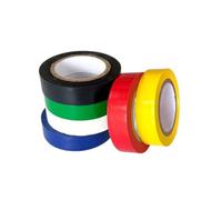 Genérico Cinta Eléctrica de 10 PIEZAS de 18mm Resistente a Altas Temperaturas Condensador de Transformador Aislado Envoltura de Bobina Cinta Adhesiva Impermeable de 10 M / 20 M (20M/Blue)