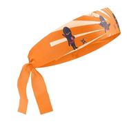 Genérico Cinta Ninja Karate - 92x5cm Niños Cabello | Accesorio Disfraz Poliéster Ligero | Fiesta Cumpleaños Escuela Cosplay