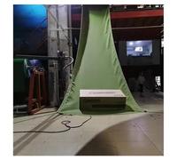 Genérico Cinta transportadora con Lona Deslizante para Carga de Gran Altura, para Descarga eficiente en almacén - Verde, Sistema Deslizante de Alta Resistencia de 2 x 14 m.