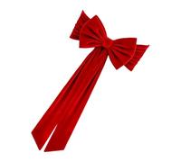 Genérico Cintas Rojas para Sillas | 30x74 cm Grande De Cinta para Silla | s De Navidad De Color Rojo | para Fiestas Navideñas Cocina Bodas Coronas Banquete Interior Hogar Valla Escalera Chimenea