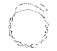 Genérico Cinturón de cadena mujer - Joyería metálica decorativa delicada de cadera - Cinturón de cadena gruesa mujer - Para Vestidos Vaqueros Falda Pantalones Concierto Festival Playa Joyería De