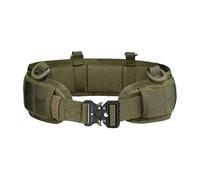 Generico Cinturón de cintura: cinturón táctico, ajustable para ropa de trabajo, portaherramientas multibolsillos, accesorio para resistente | para agentes de policía guardias militares personal de