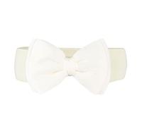 Genérico Cinturón de las señoras Trinquete de la flor cinto diseño floral hueco complementos elastico reversible accessories para los pantalones vaqueros Belt (Beige, 62)