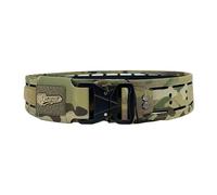 Genérico Cinturón o ceñidor molle Conquer Adapt Belt Platform de Nailon 500D, Ajustable, para Pouches, Especial Airsoft - Camuflaje Multicam