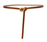 Genérico Cinturón para mujer, cinturilla autoanudada adelgazante Simple para vestido, abrigo, flaco decorativo para citas, cintura Vintage para vestido