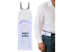 Genérico Cinturón Sin Hebilla,Ajustable con gancho y bucle - Trabillas Sin Hebilla para Pantalones | Para Jeans Pantalones Diario Viaje Formal Al Aire Libre Boda Baile De Graduación Casual