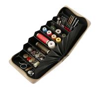 Genérico Circular Knitting Needle Case, 13.5x5x20cm Portable Travel Zipper Pouch, Tear Resistant Craft Bag | Circular Knitting Needle Organizer Case, For Travel Gatherings Crafts Spool Tools