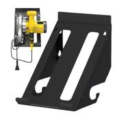 Genérico Circular Saw Holder, Wall Mount Storage Rack, Heavy Duty Metal Wall Mount For Shed Garage Pegboard Workshop Home Repair Shop Metalworking Masonry