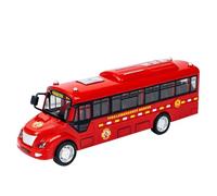 Generico City Bus Toy - Electric Simulation Bus with Lights Music, Opening Doors | Educational Vehicle Toy for Kids Boys Girls Birthday Holiday Interactive Learning Play Durable Design