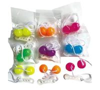 Genérico Clacker Balls - 1.57In ABS Lato Toy s Noise Maker | Swinging Sensory Fidget Balls | Stress Relief Toy For Kids, Teens, Adults Party Favors Festival Novelty Gift