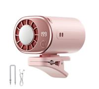 Generico Clamp On Fan For Car | 360 Degree Rotatable Adjustable | Car Clamp-On Fans Rechargeables | For Public Transport Travel Camping Golf Beach Picnic Gardening Men Women And Others
