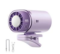 Generico Clamp On Fan For Car | 360 Degree Rotatable Adjustable | Car Clamp-On Fans Rechargeables | For Public Transport Travel Camping Golf Beach Picnic Gardening Men Women And Others