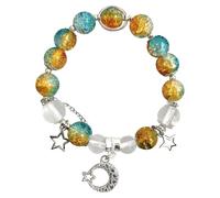 Genérico Clásico Pulsera Cuarzo Pulsera Frases Naturales Joyería Dainty Strand Pulseras Junco Hombres Amantes Joyería, talla única, Plástico, No es una piedra preciosa
