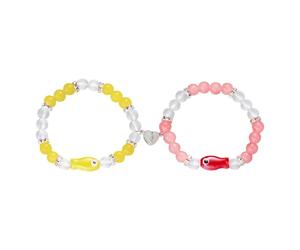 Genérico clásico pulsera para hombre amado pulseras pulsera clásicas pulsera pulseras Friend Matching pulsera parejas joyas para hombres mm perlas pulsera frases joyas, talla única, Plástico, No es