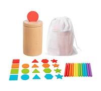 Genérico Clasificación de colores | Juguete educativo y desarrollo para el despertar temprano | Juego de despertar cromático para jardín de infantes - para niños de infancia y niñas, regalo de