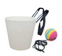 Genérico Classic Cup and Ball Game - Wooden Catch a Ball Set | Outdoor Party Gear for Adults Kids, Hand Eye Coordination Educational Game for Home School, Business, Skill Toy for Active Play