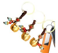 Genérico Classic Retro Keychain - Brass Backpack Charm for Stylish Carry | Solid Brass with Vintage Finish, Lightweight Key Holder, Decorative Bag Accessory, Functional Keyring for Daily Use