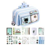 Genérico Classroom Stationery Set with Pen Case - School Supplies For Kids