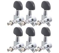 Genérico Clavijas de Afinación para Guitarra Cuerpo Metálico Duradero, Accesorio Funcional para Guitarras Clásicas, Apto para Músicos y Técnicos