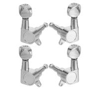 Genérico Clavijas de Afinación para Ukelele de Metal Perillas de Resina Sintética, 4 Piezas, Fácil Instalación para Entusiastas y Principiantes del Ukelele