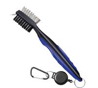 Generico Clavori di scanalature per la spazzola da Golf Club, detergente per Club da Golf,Cleaner portatile a doppia Face da Golf - Sportivi efficienti leggero per il Corso all'aperto