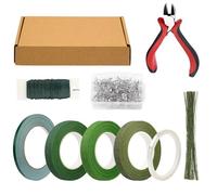 Genérico Cleaner Flowers Kit,600 PCS Scovolini Colorati per Lavoretti con Pompon,set di Pulitori per Pipa a Bouquet per fai da te, Decorazione Floreale per Realizzare Splendidi Bouquet Artificiali