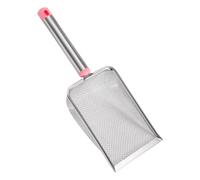 Genérico Cleaning Tool Sand Scoop, Ergonomic Handle Deep Shovel, Pet Waste Scooper, Pooper Scooper for Cats, Stainless Steel Heavy Duty, Toilet Supplies Receptacle, 11.22x3.94x1.97 Inches