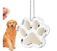 Genérico Clear Acrylic Pet Memorial Keepsake For Home Office Display