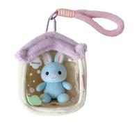Genérico Clear Figure Display Bag - Plush Doll Storage Pouches, Transparent Carrying Case for Anime Convention, Toy Collection, Travel, Shelf, Dorm Room, Home Display, Collector Storage Accessory