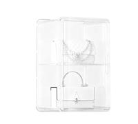 Genérico Clear Makeup Organizer - Makeup Storage Drawer | Beauty Organizer, Cosmetic Dressing Table organisser makeeup box for Women Girls Beauty Lovers College Students Busy