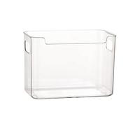 Generico Clear Refrigerator Storage Bins - Food-Grade, Non-Slip, 2 Sizes