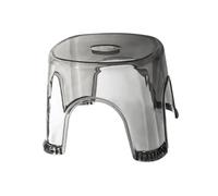 Genérico Clear Shower Foot Stool - Transparent Corner Seat, Space Saving Bathroom Stool, Non Slip Shower Support Bench, Compact Bath Sitting, Corner Rest Seat, Clear Washroom Organizer | Bathroom