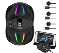 Genérico Clicker automático - Tapper de teléfono automático con Toque de Dedo simulado | Clicker de Pantalla automática silenciosa para Dispositivos iOS, Juego móvil Haga en Asistente, Herramienta