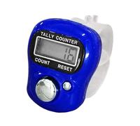 Genérico Clicker Counter Electronic, Resettable Finger Ticker, Ajustable Strap Clicker, Golf Score, Sports Activity Tally, School Event Counter, Swimming Lap, Counting Tool for Kids and Adults