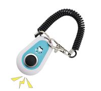 Genérico Clicker para Perros, Clicker De Doble Color para Perros con Diseño Ovalado, Herramienta De Corrección De Conducta para Razas Pequeñas Medianas Grandes En Caza Obediencia Llamado Y Ladridos